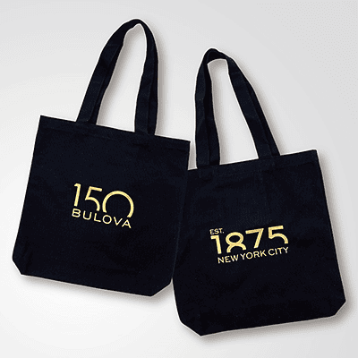 ノベルティ 150周年ロゴ入りオリジナルトートバッグ