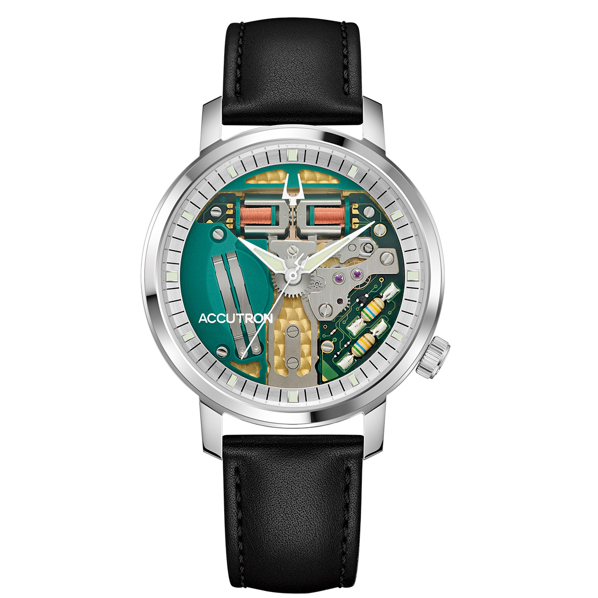 BULOVA腕時計ブローバアキュトロン　スペースビュー N1　音叉時計 ブローバ アキュトロン スペースビュー 音叉時計 | アンティー