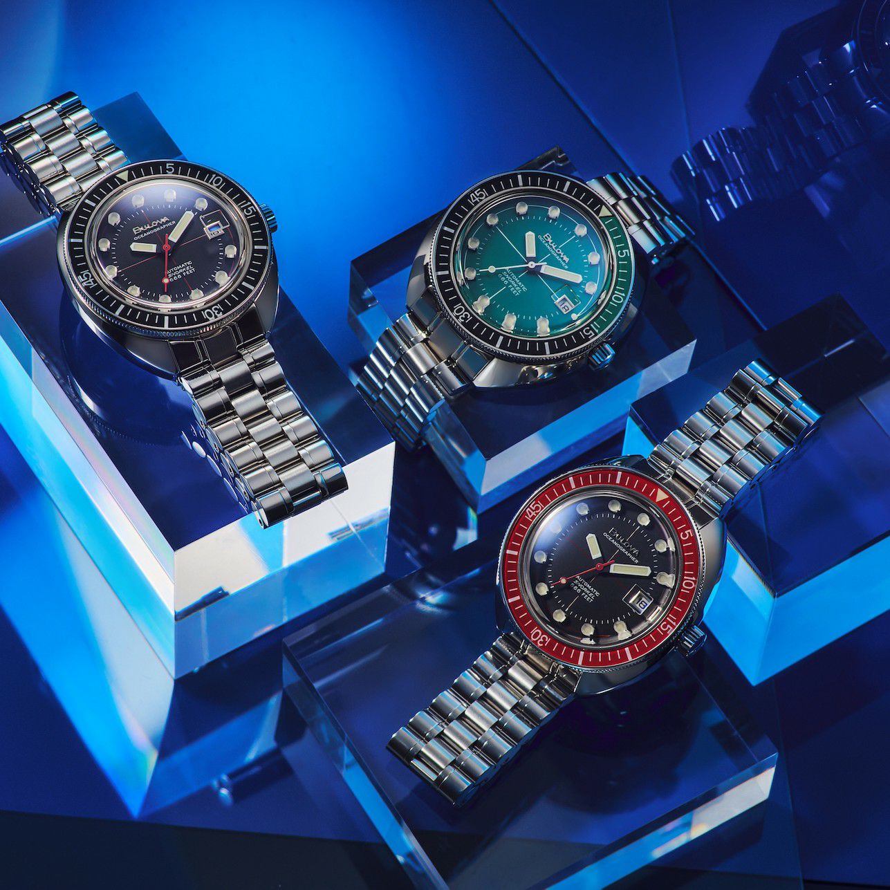 BULOVA プローバ スケルトン 98A146 オートマチック 30m防水